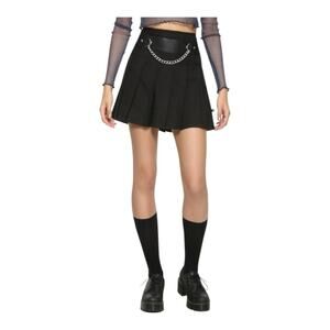 Royal Bones By Tripp Chain Pleated Skirt